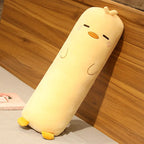 Peluche Longue Polochon Animaux – Coussin Traversin Husky, Pingouin & Ours
