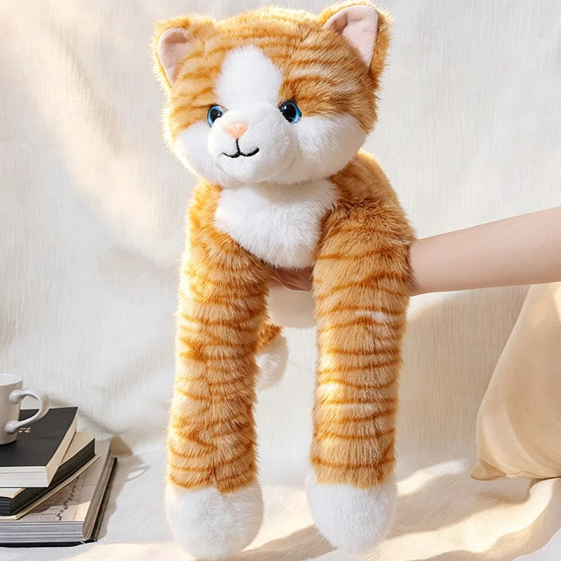 Peluche Animaux Sauvages Longs Bras – Panda, Tigre & Renard Suspendus