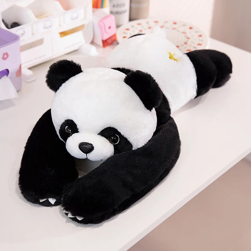 Peluche Animal Longs Bras Suspendu – Panda Rouge, Koala, Dino, Girafe avec Scratch