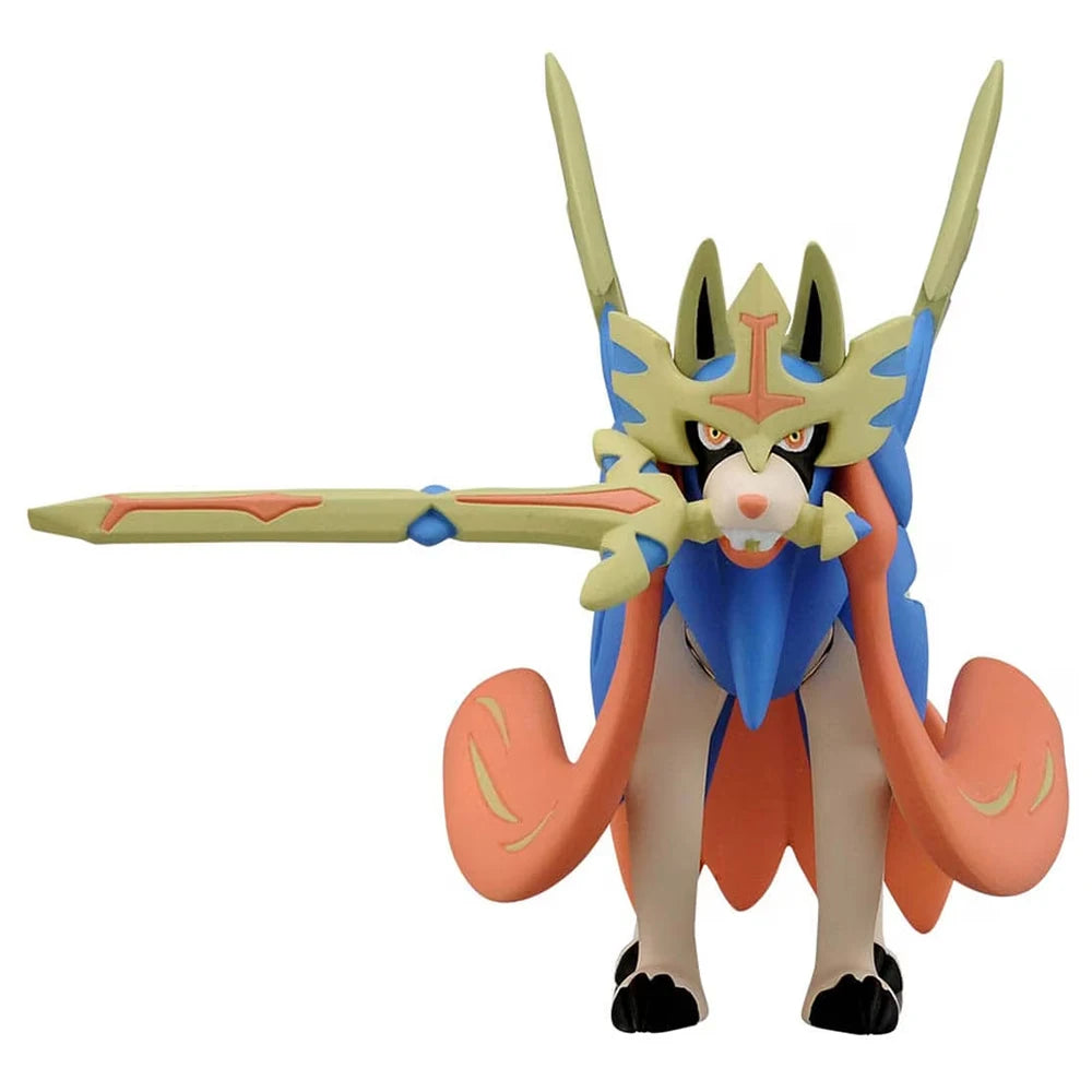 Figurine Pokémon officielle de Zacian et Zamazenta, Pokémon légendaires de Galar