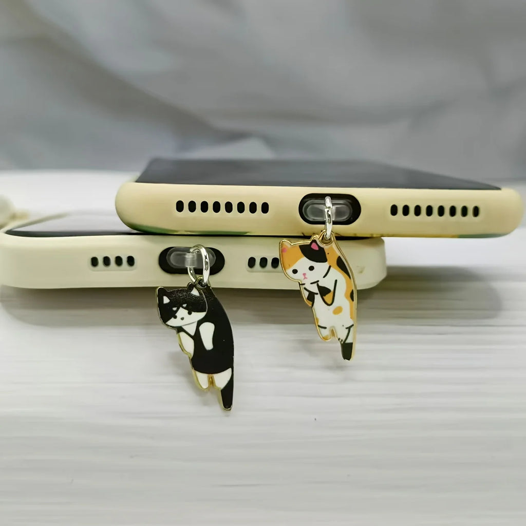 Charm Chat Suspendu pour  Smartphone – Bijou de Téléphone Mignon