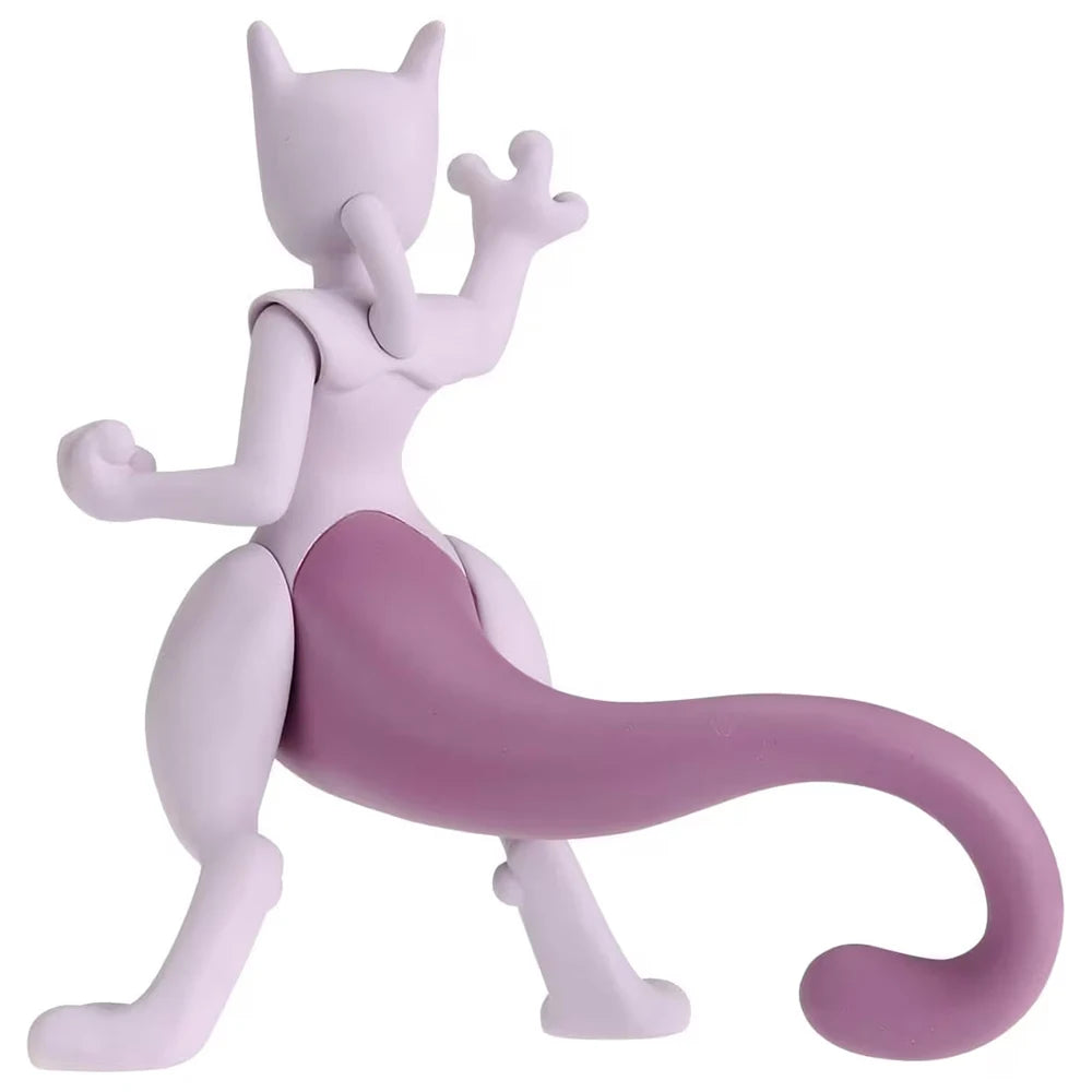Figurine Pokémon officielle des célèbres Pokémon légendaires Mewtwo et Necrozma (Ultra necrozma).