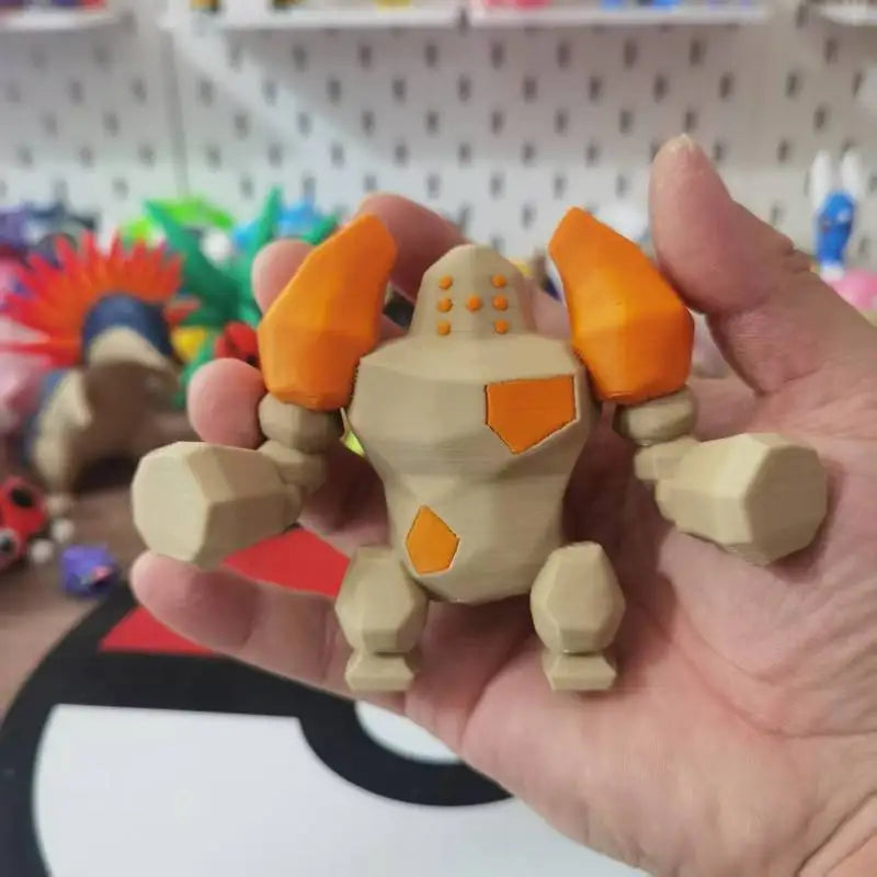 Figurine Pokémon de Regigigas, le colosse légendaire maître des Golems.