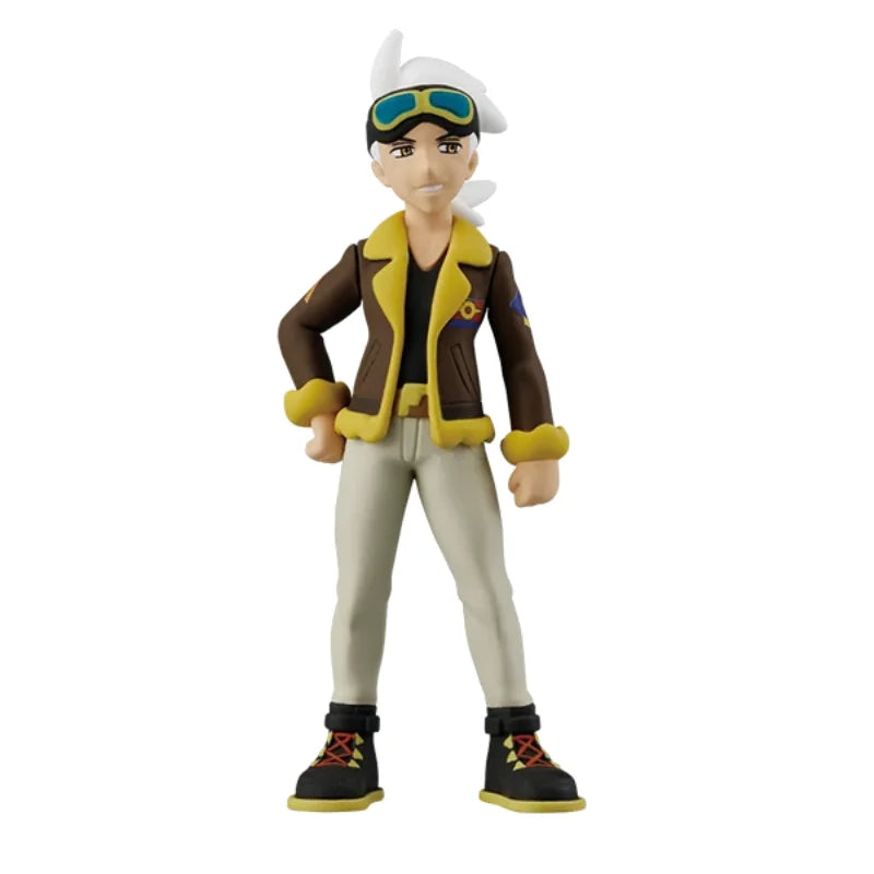 Sélection de figurines Pokémon variées incluant des Pokémon emblématiques, des formes de Teracristal et des dresseurs.