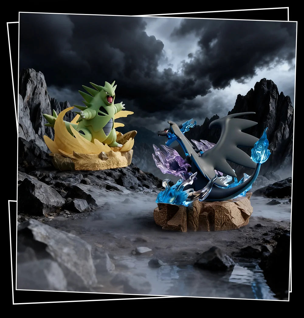 Statue Figurine Pokémon Collection 6 Combat - Effet Aura d'Énergie