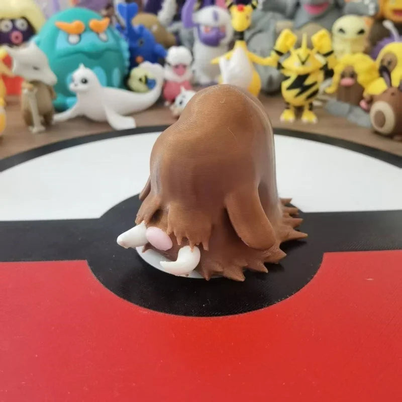 Figurine Pokémon de Mammochon, idéale pour compléter votre collection de Pokémon de type Glace et Sol.