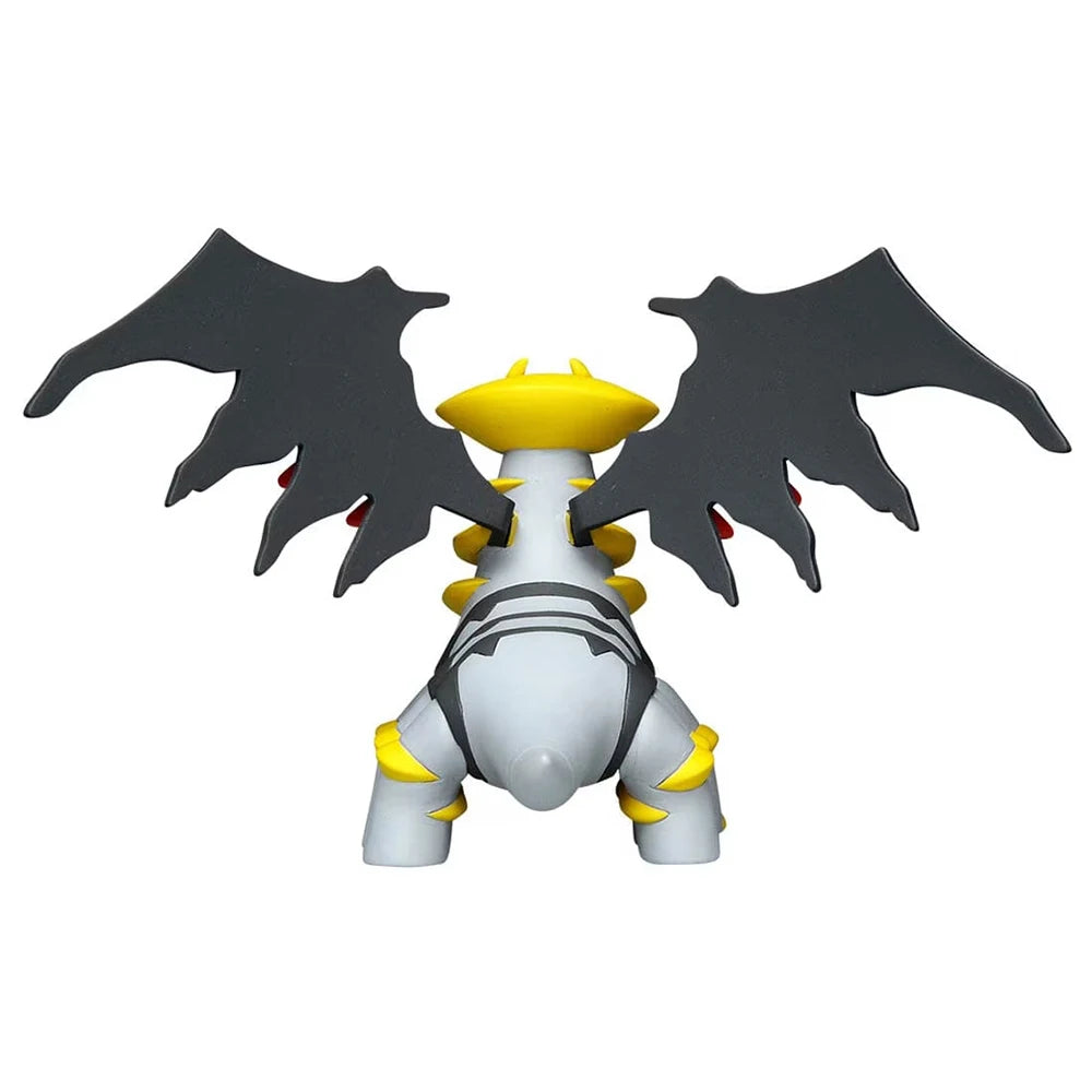 Figurine Pokémon officielle de collection réunissant les légendaires Arceus et Giratina