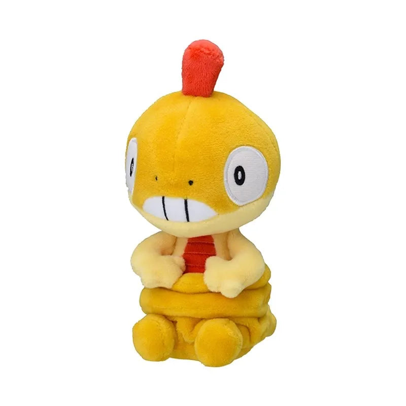 Limited Stock Pokémon Center Plush Toy Palm Series Scrafty Scraggy Sigilyph Yamask Tirtouga Archeops Zoroark Trubbish Minccino