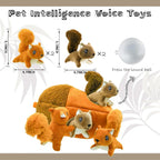 Peluche Gland Interactive Cache-Cache – Maison Remplie de Mini Écureuils