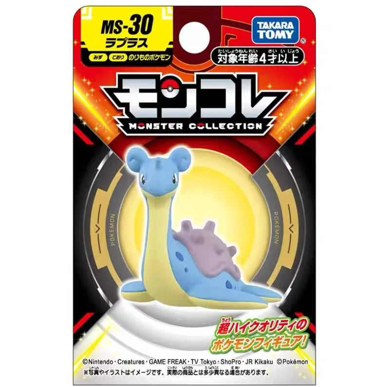 Sélection de figurines Pokémon variées incluant des Pokémon emblématiques, des formes de Teracristal et des dresseurs.