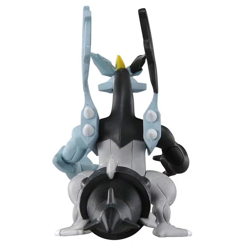 Figurine Pokémon officielle de Kyurem Blanc et Kyurem Noir, Pokémon légendaires d'Unys.