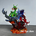 Statue Figurine Pokémon Légendaires Hoenn - Rayquaza, Groudon & Kyogre (35cm)