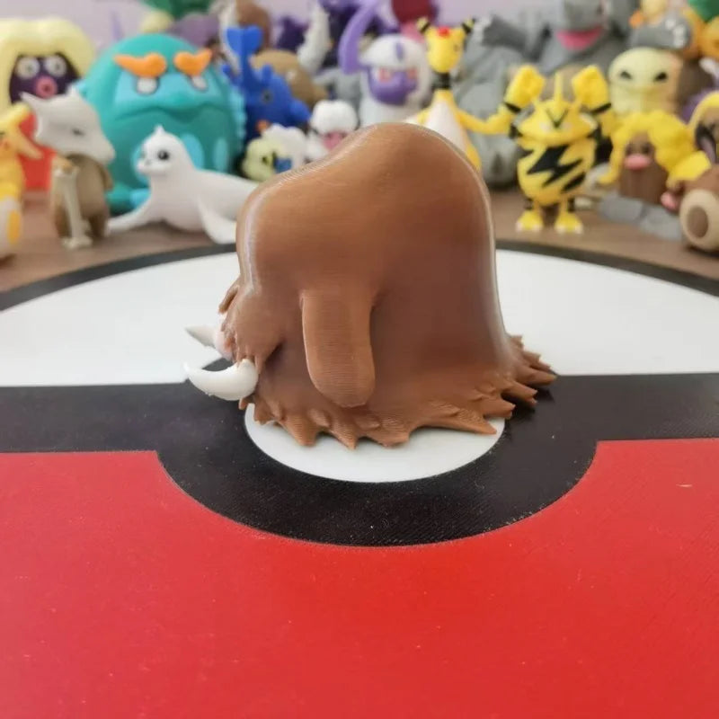 Figurine Pokémon de Mammochon, idéale pour compléter votre collection de Pokémon de type Glace et Sol.