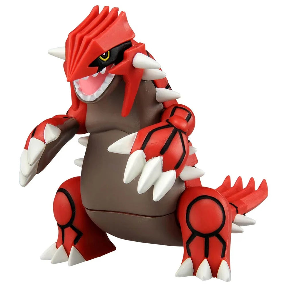 Figurine Pokémon officielle des géants d'Hoenn, Groudon et Kyogre