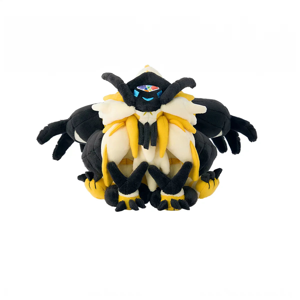 Peluche Pokémon douce de la collection régionale représentant les mystérieuses Ultra-Chimères d'Alola.