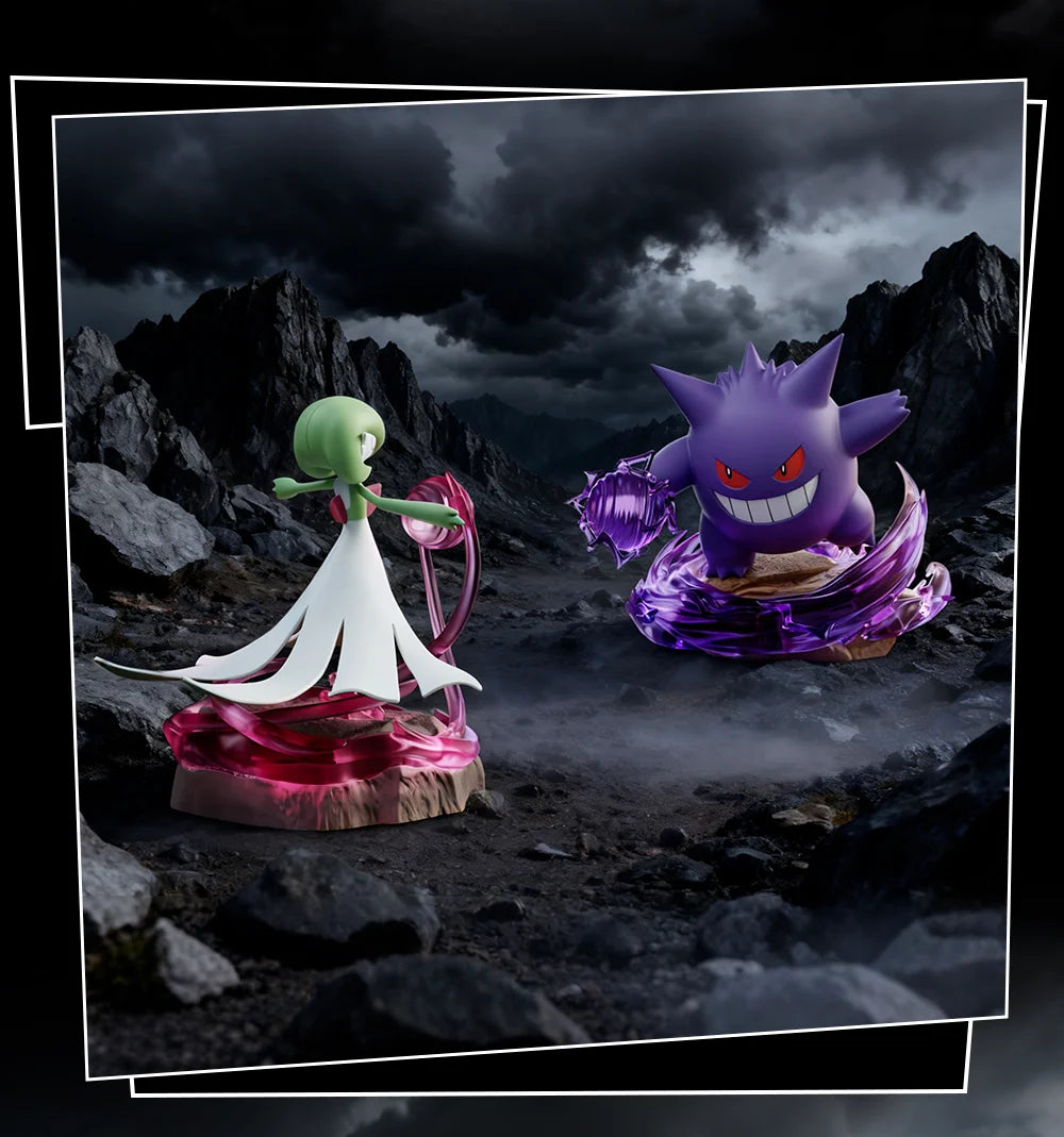Statue Figurine Pokémon Collection 6 Combat - Effet Aura d'Énergie