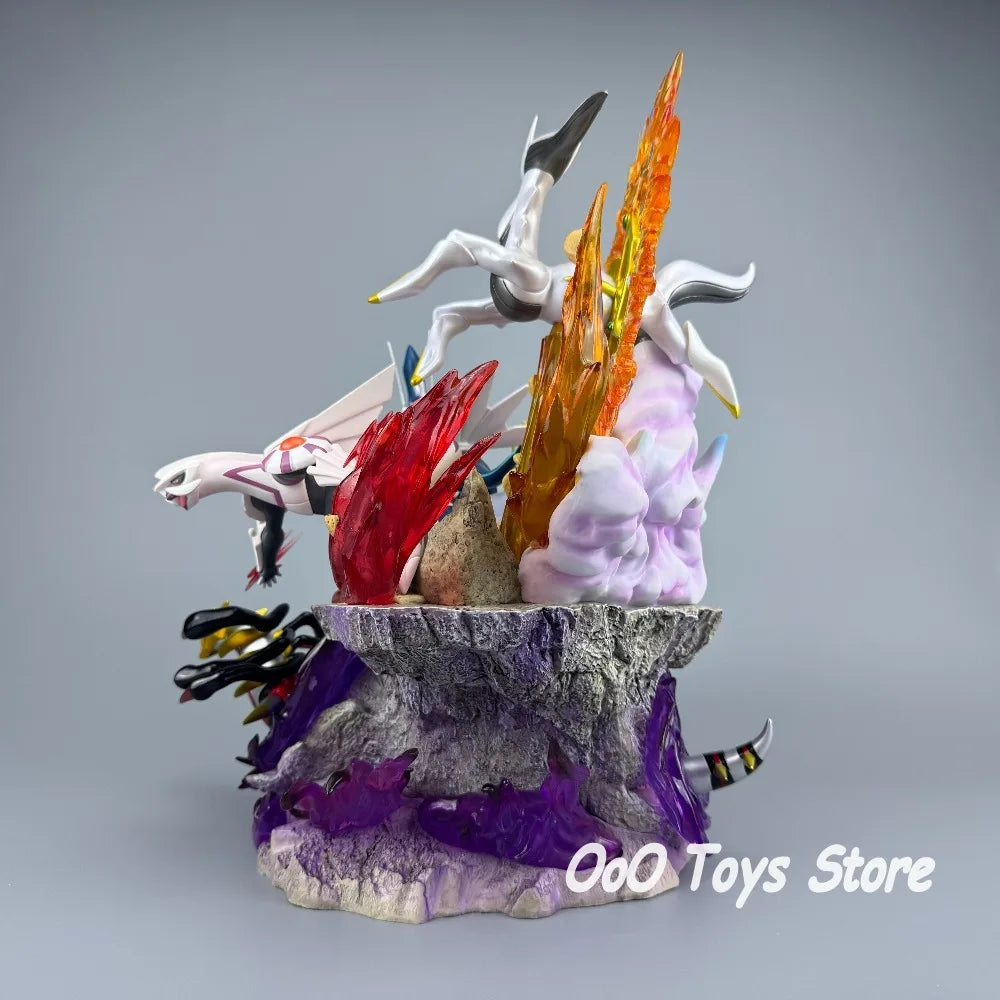 Statue Figurine Pokémon Légendaires Sinnoh - Arceus, Dialga, Palkia & Giratina (35cm)