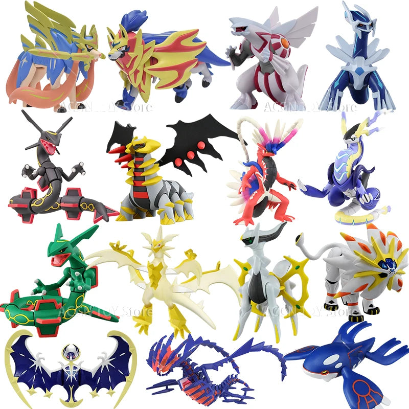 Grand choix de figurines des Pokémon légendaires les plus populaires de toutes les générations.