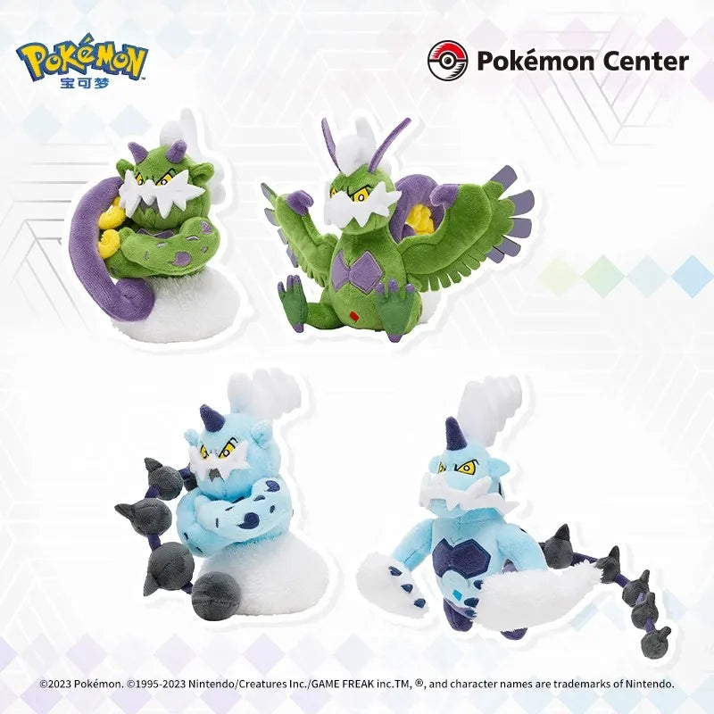 Peluche Pokémon Mini Collection - Doudou Personnage Anime Deino Zweilous Thundurus Tornadus Virizion Terrakion Cobalion