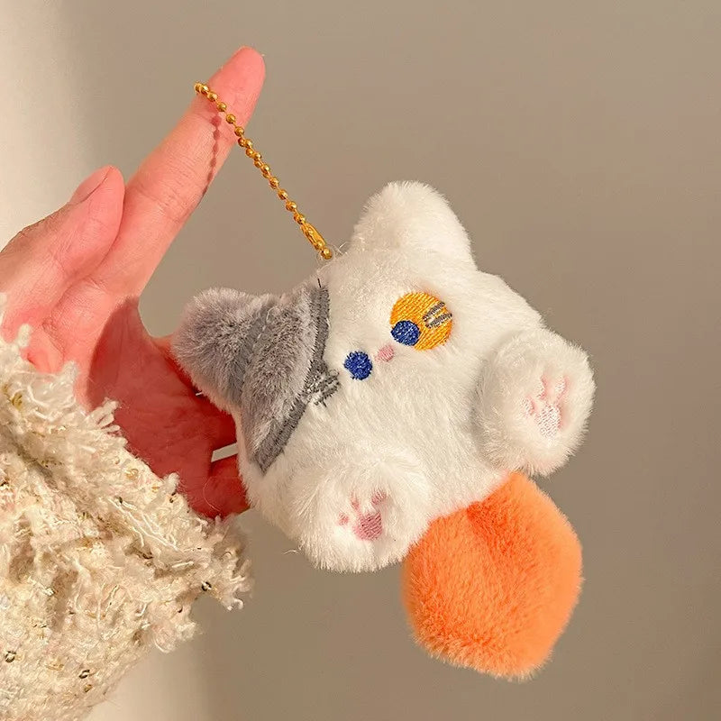 Mini Pendentif Peluche Kawaii – Bijou de Sac porte clé Ours, Fraise, Étoile & Lapin
