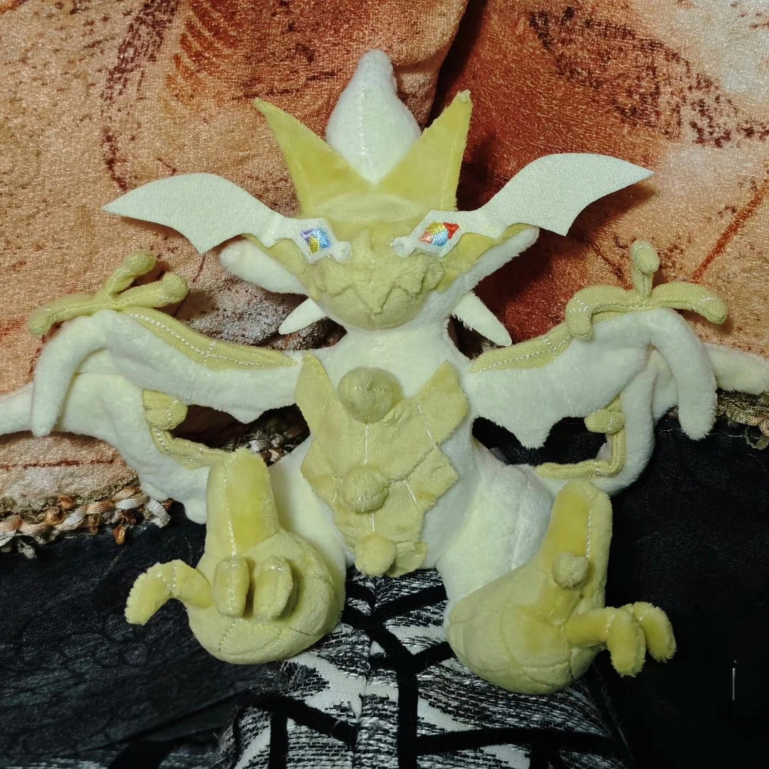 Peluche Pokémon douce de la collection régionale représentant les mystérieuses Ultra-Chimères d'Alola.