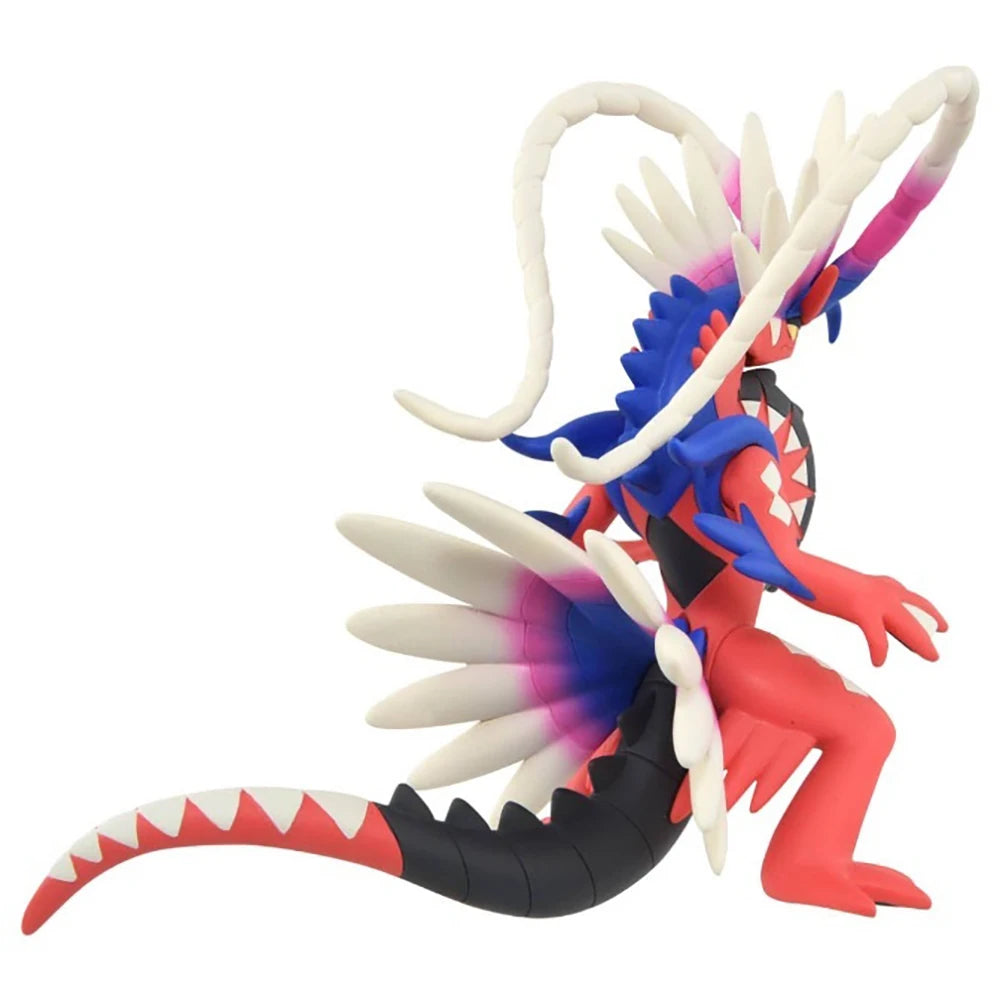 Figurine Pokémon officielle des Pokémon légendaires Koraidon et Miraidon de Paldea.
