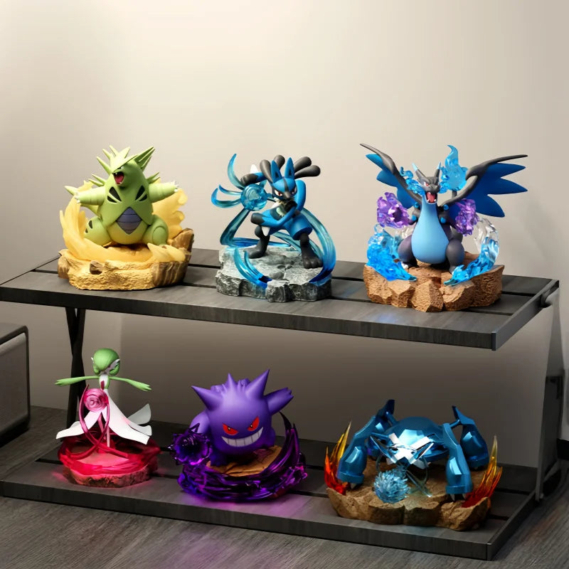 Statue Figurine Pokémon Collection 6 Combat - Effet Aura d'Énergie
