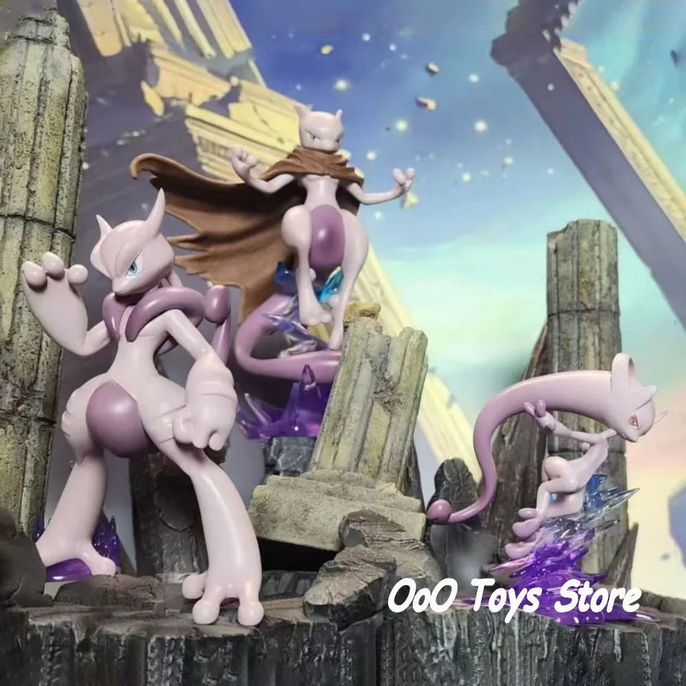 Pokemon, Figurine, Diorama, Mewtwo, Dracaufeu, Florizarre, Tortank, Ectoplasma, Leviator, Statuette, Premium, Collection, Manga, Anime, Japon, Japan, Gift, FigurinePokemon, ActionFigure