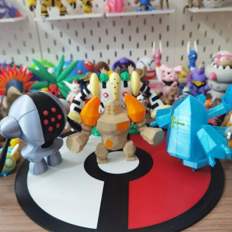 Figurine Pokémon de Regigigas, le colosse légendaire maître des Golems.