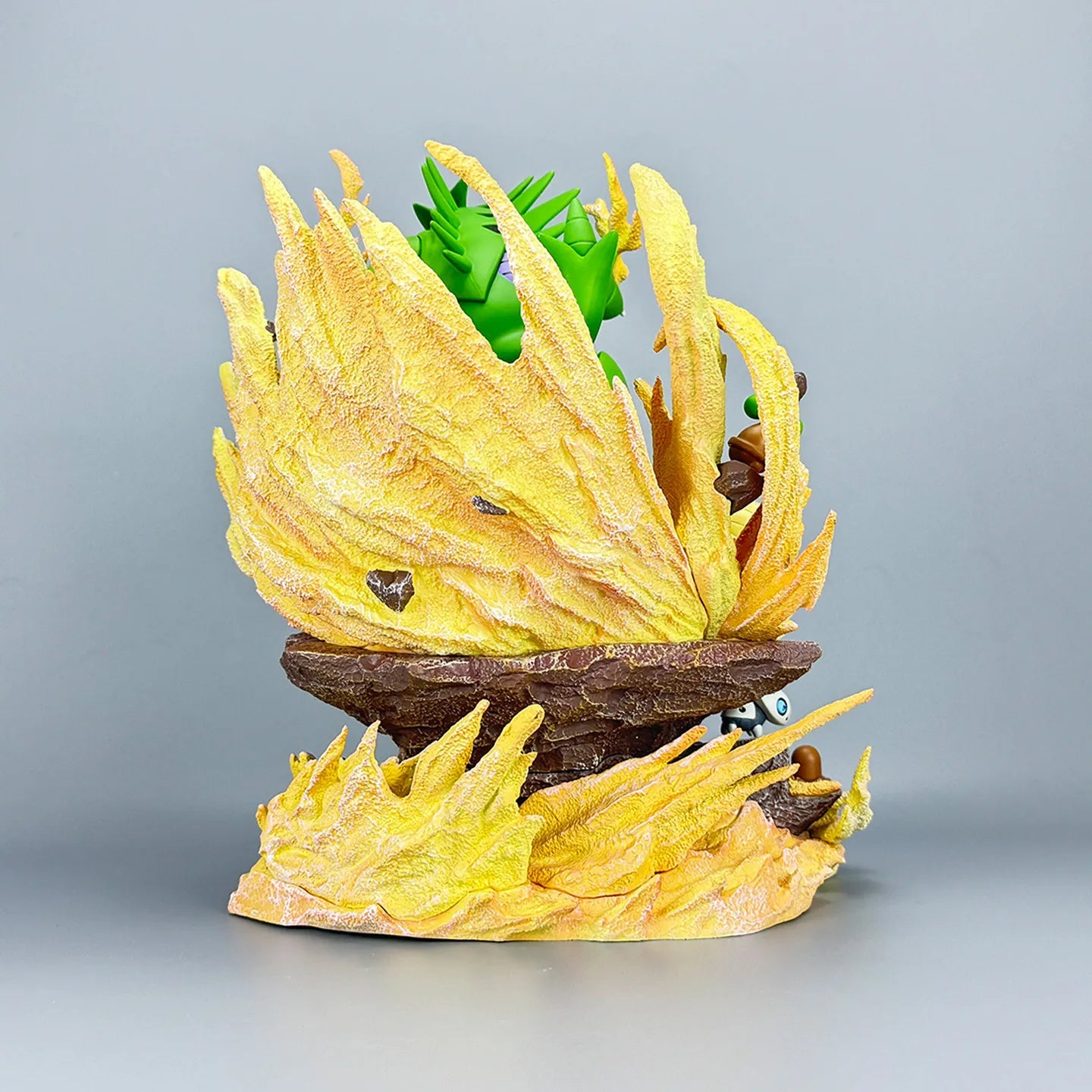 Statue Figurine Pokémon Tyranocif & Type Sol Roche - Tempête de Sable