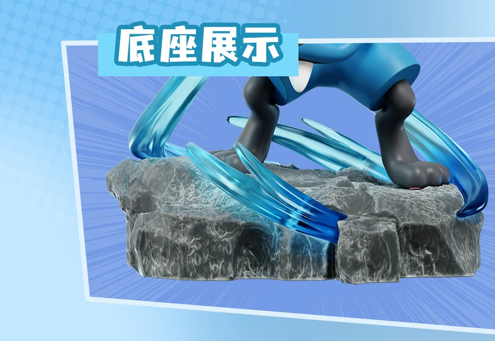 Statue Figurine Pokémon Collection 6 Combat - Effet Aura d'Énergie