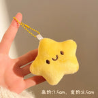 Mini Pendentif Peluche Kawaii – Bijou de Sac porte clé Ours, Fraise, Étoile & Lapin