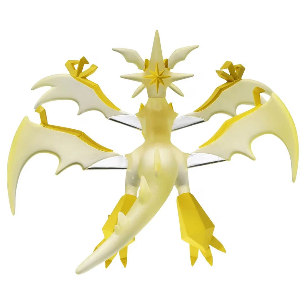 Figurine Pokémon officielle des célèbres Pokémon légendaires Mewtwo et Necrozma (Ultra necrozma).