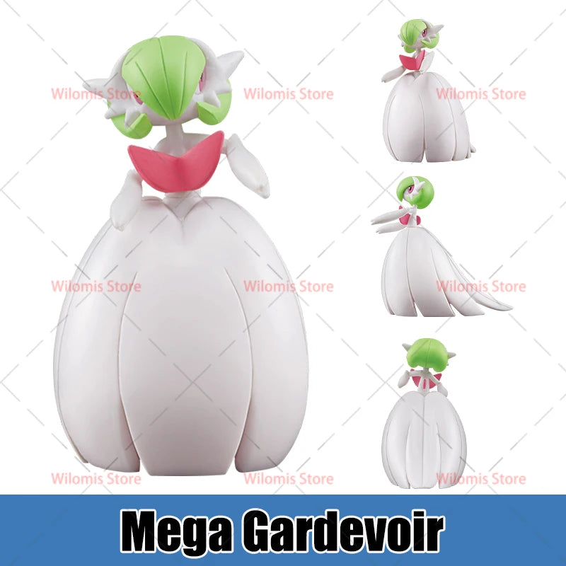 Figurines Pokémon de collection regroupant des formes évoluées et des Méga-Évolutions emblématiques.