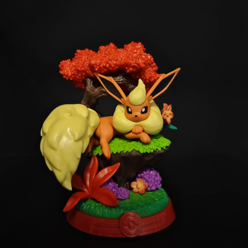 Set Figurines Pokémon Évolutions Évoli - Nymphali, Noctali, Aquali & Famille (9pcs)