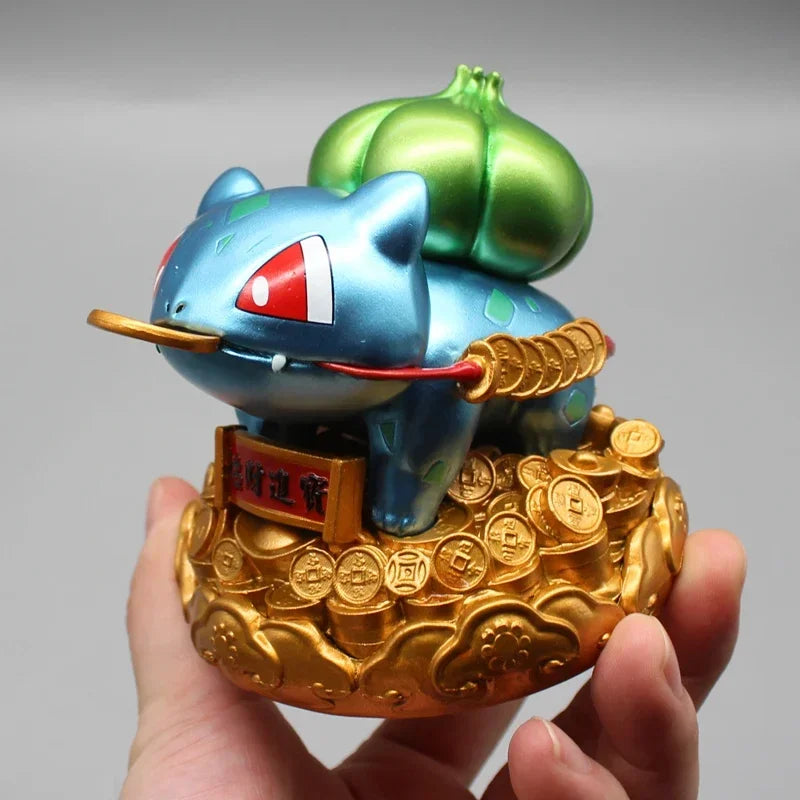 Statue Figurine Pokémon Évolution Florizarre - Effet Forêt Botanique