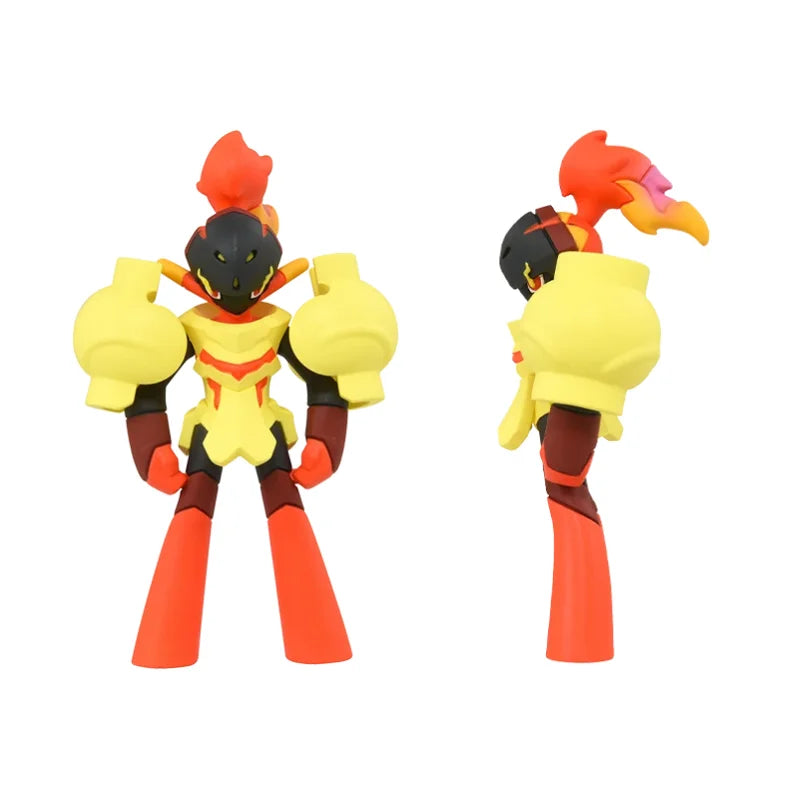 Sélection de figurines Pokémon variées incluant des Pokémon emblématiques, des formes de Teracristal et des dresseurs.