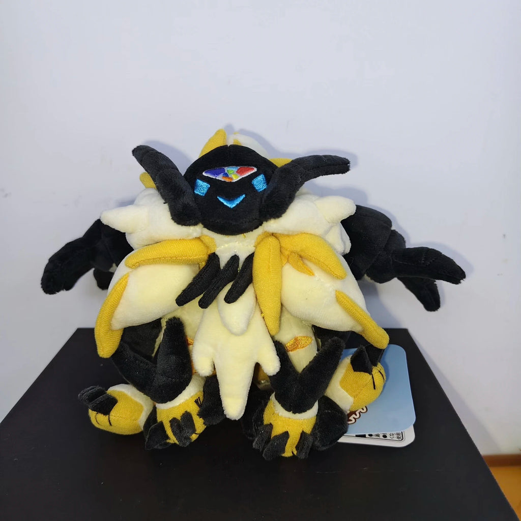 Peluche Pokémon douce de la collection régionale représentant les mystérieuses Ultra-Chimères d'Alola.