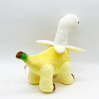 Peluche Dinosaure Banane Épluchée – Doudou Fruit Original & Rigolo 25cm