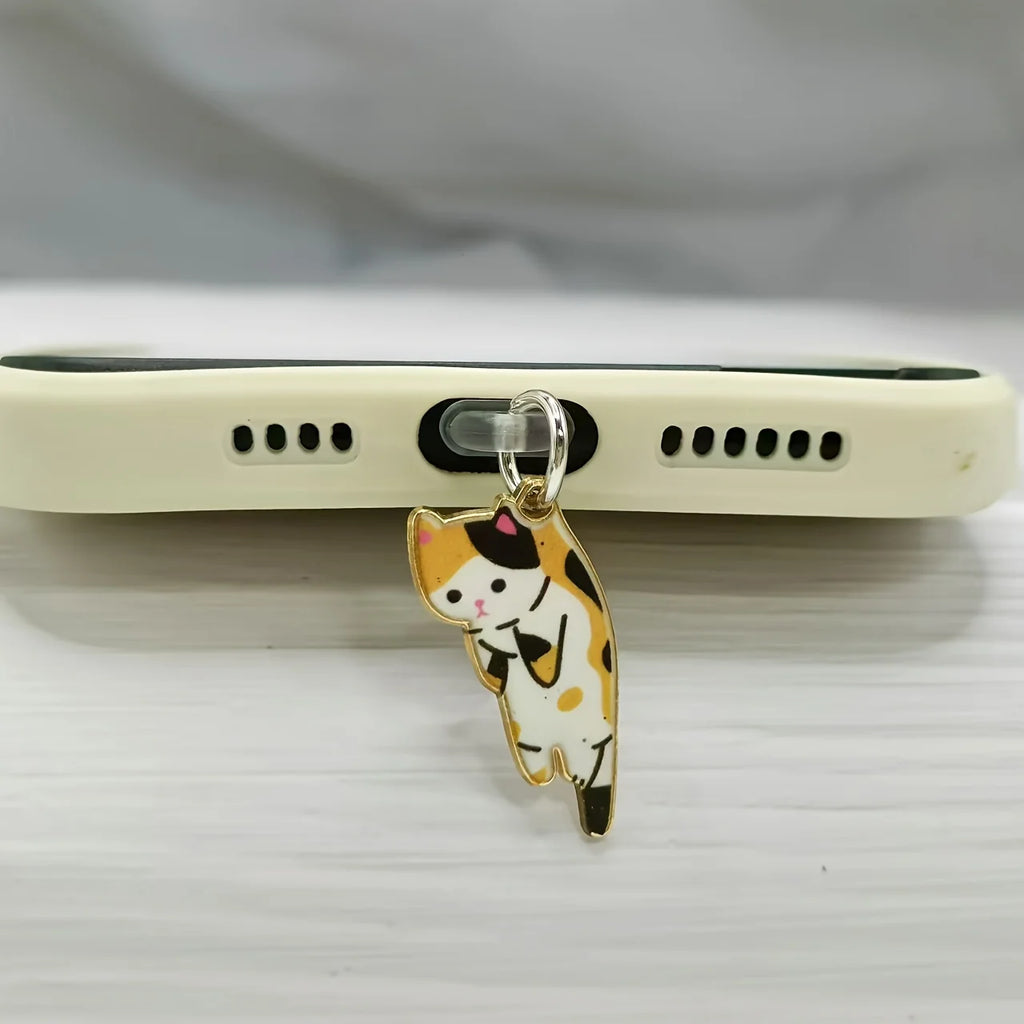 Charm Chat Suspendu pour  Smartphone – Bijou de Téléphone Mignon