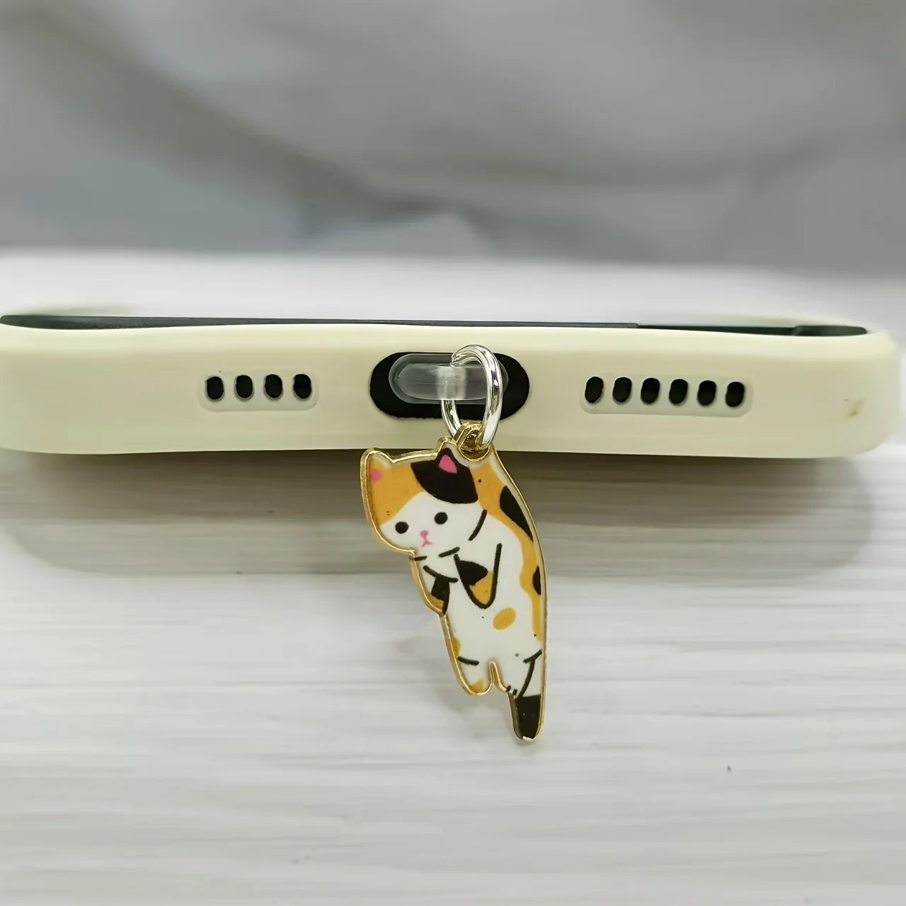 Charm Chat Suspendu pour  Smartphone – Bijou de Téléphone Mignon