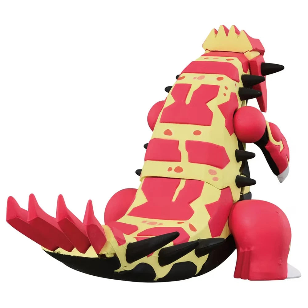 Figurine Pokémon officielle des formes ancestrales Primo-Kyogre et Primo-Groudon.