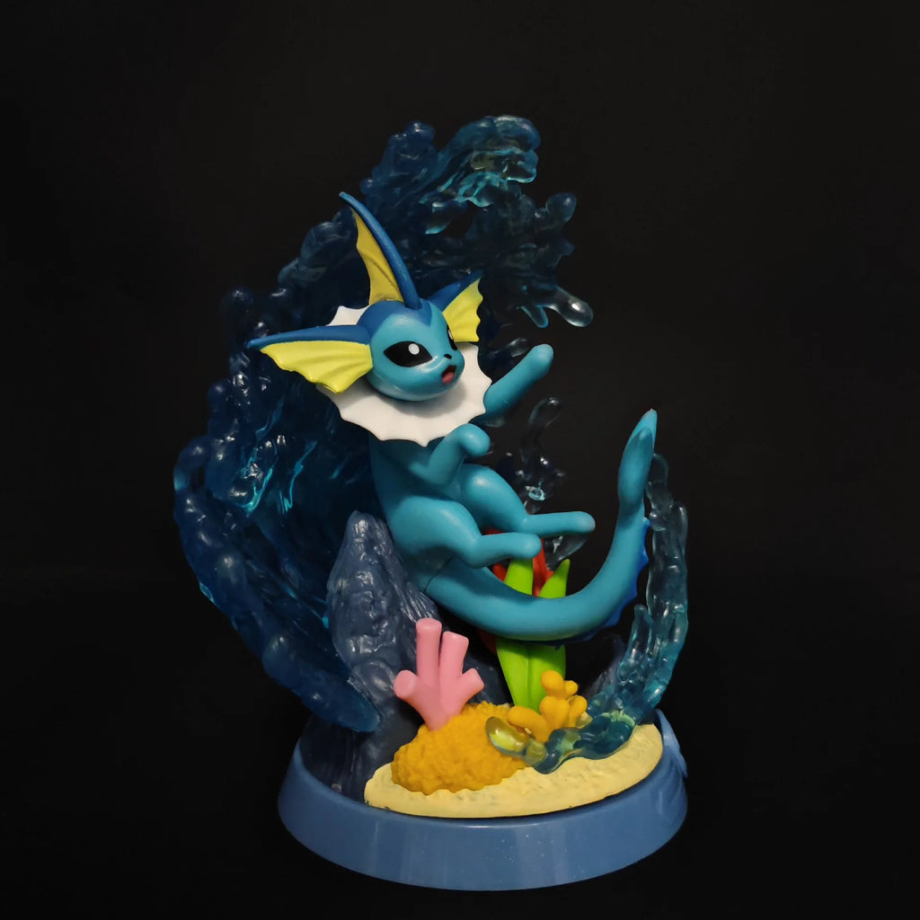 Set Figurines Pokémon Évolutions Évoli - Nymphali, Noctali, Aquali & Famille (9pcs)