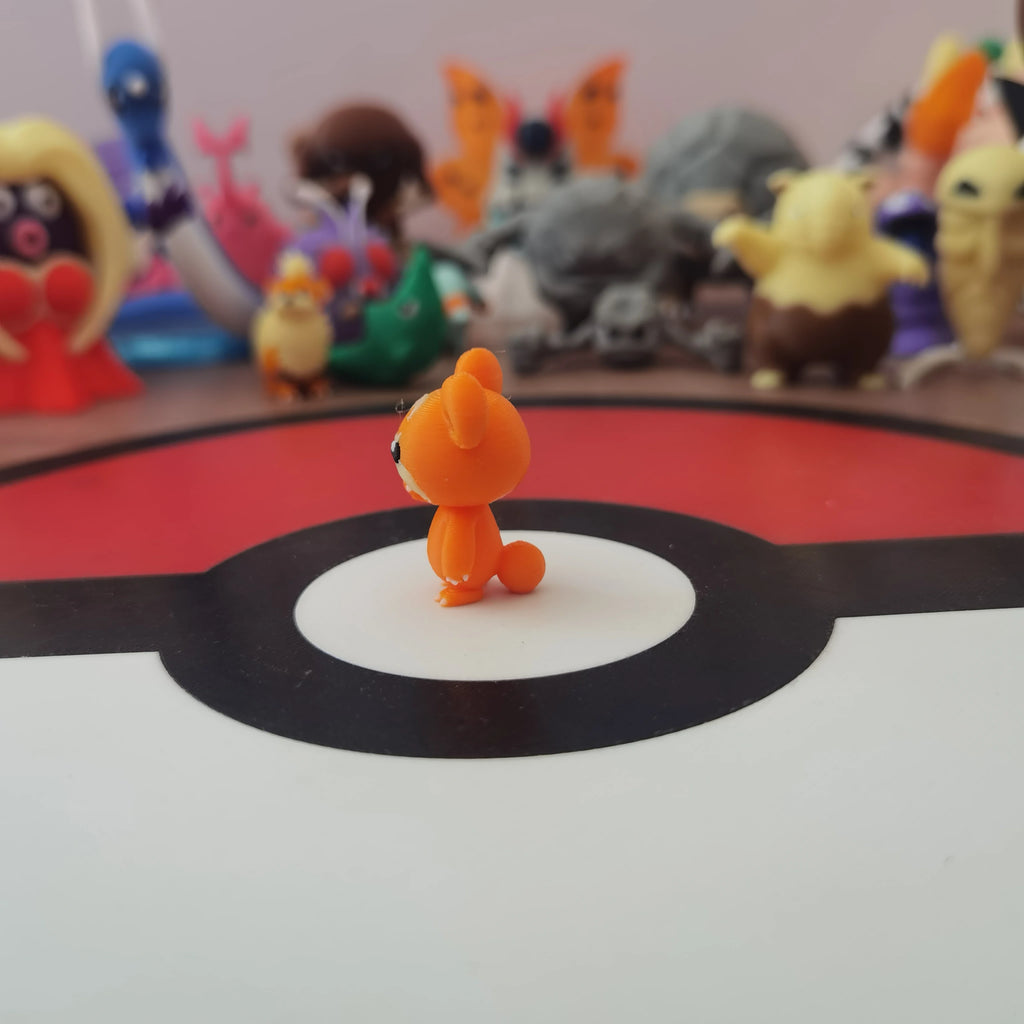 Figurines Pokémon de la ligne évolutive de Teddiursa, Ursaring et Ursaking (Hisui).