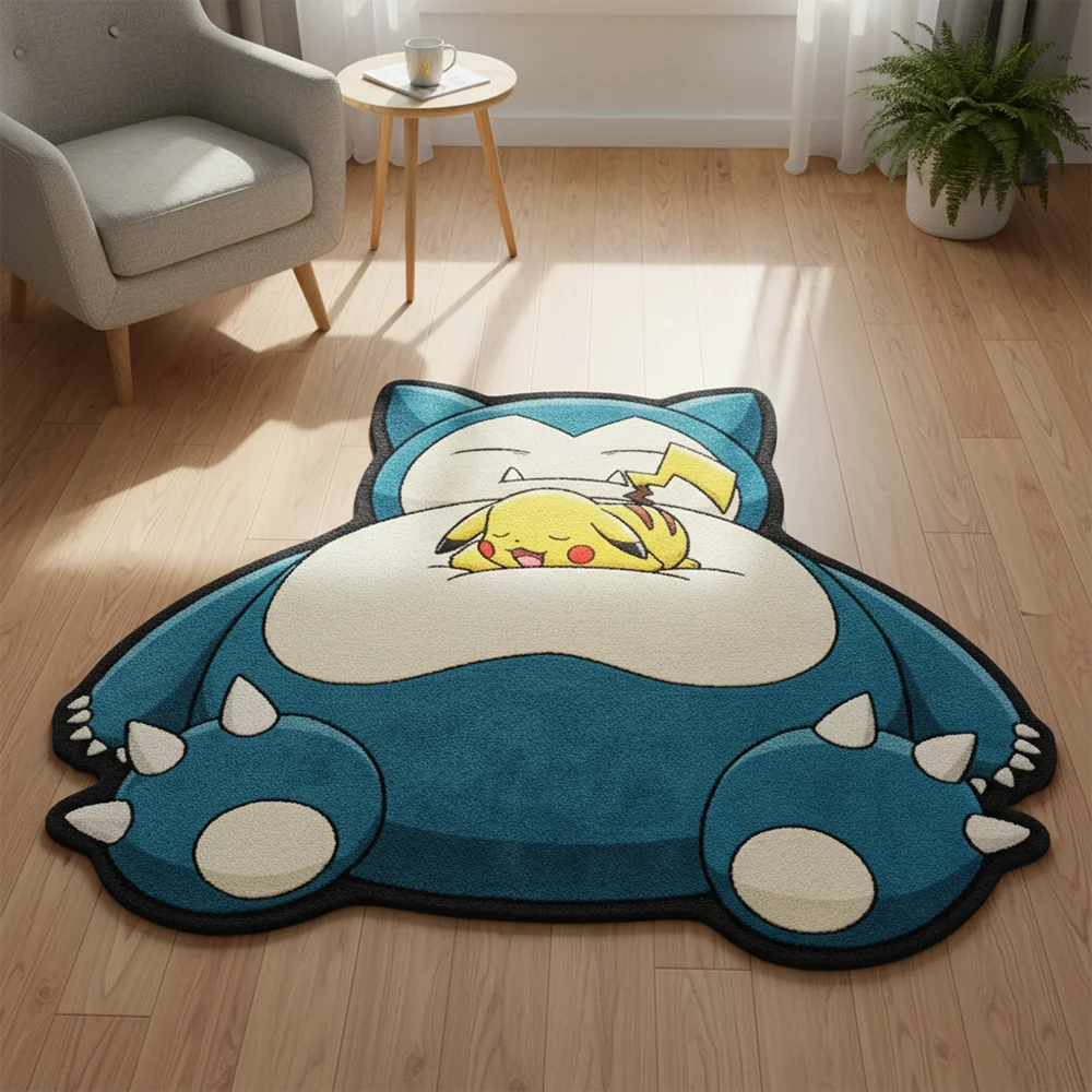 Tapis de Sol Ronflex Pokémon – Confort & Décoration Gaming