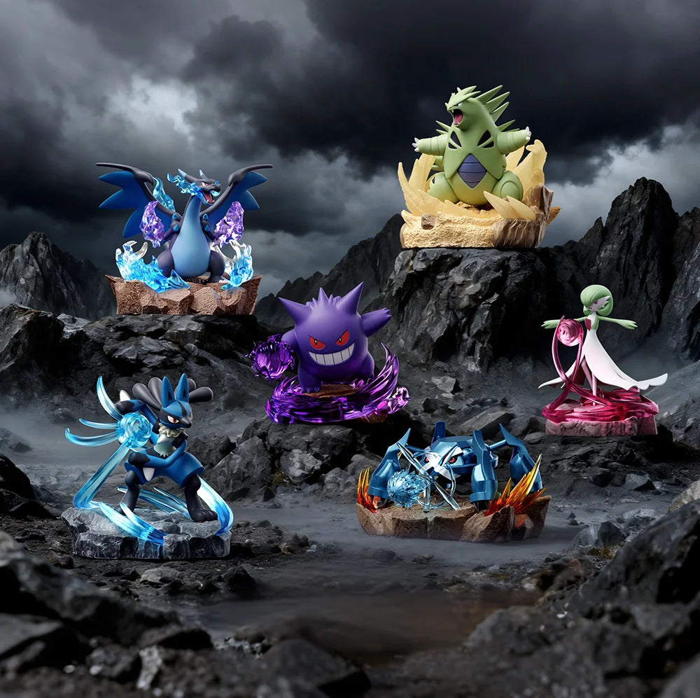 Statue Figurine Pokémon Collection 6 Combat - Effet Aura d'Énergie