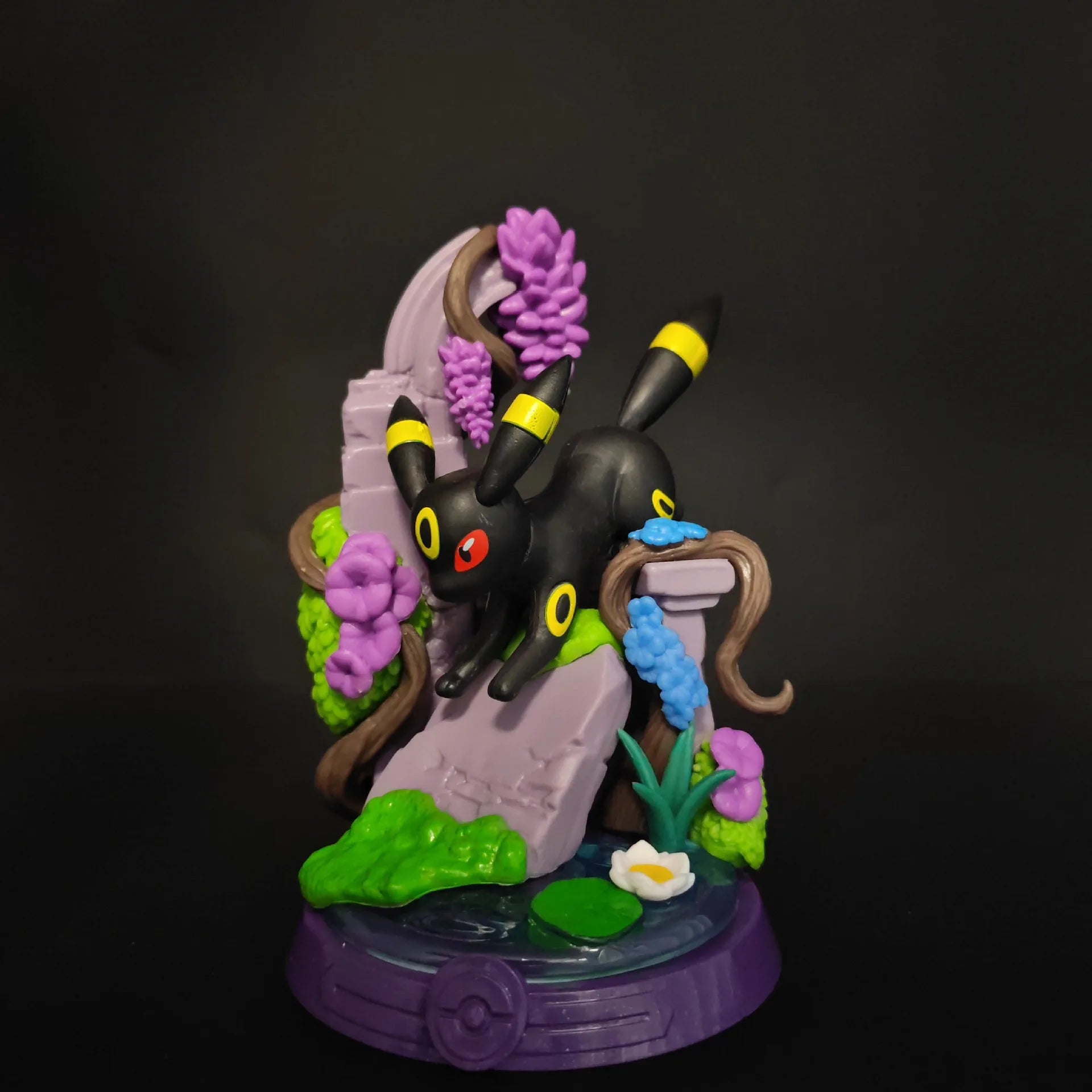 Set Figurines Pokémon Évolutions Évoli - Nymphali, Noctali, Aquali & Famille (9pcs)