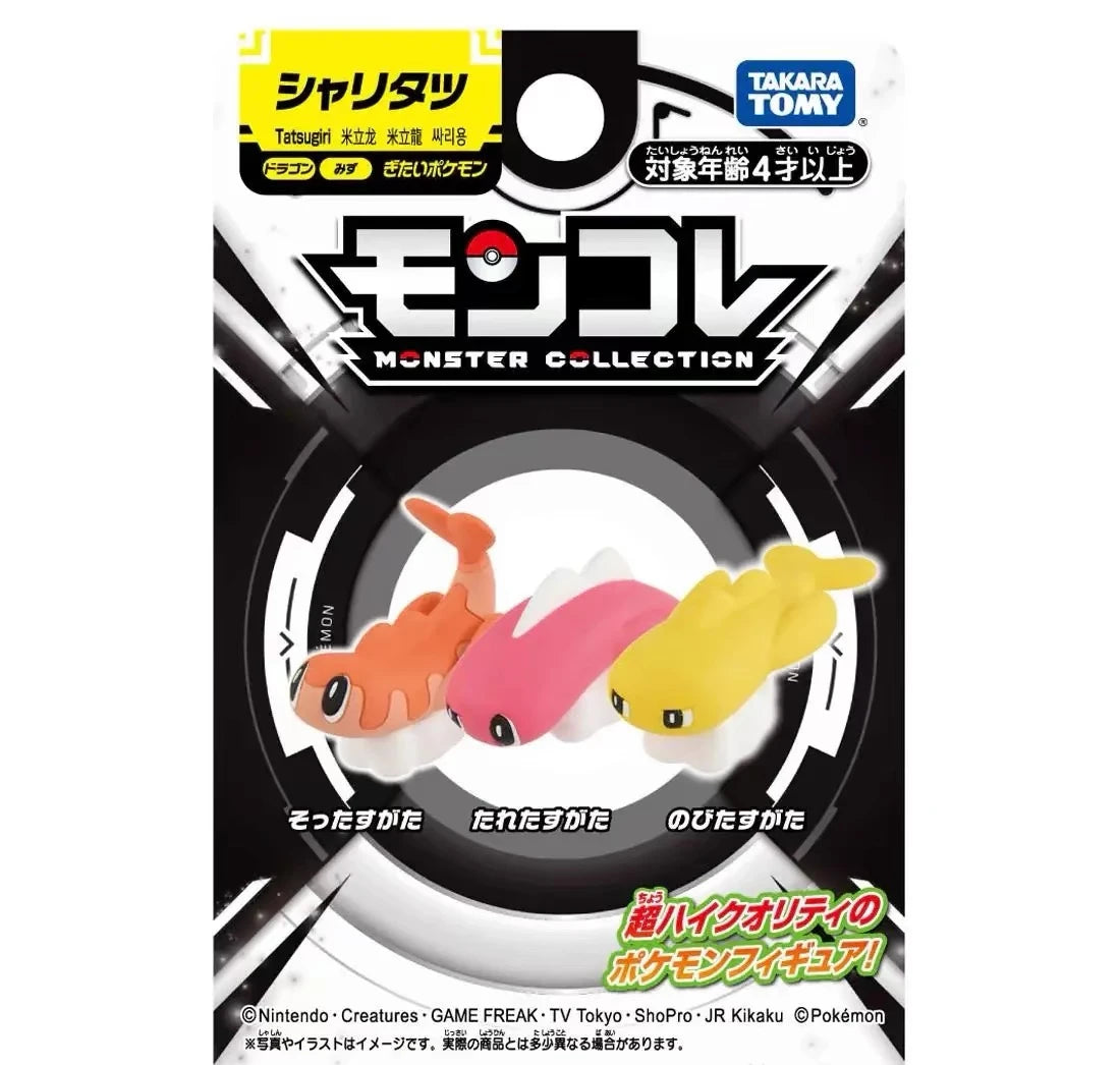 Sélection de figurines Pokémon variées incluant des Pokémon emblématiques, des formes de Teracristal et des dresseurs.