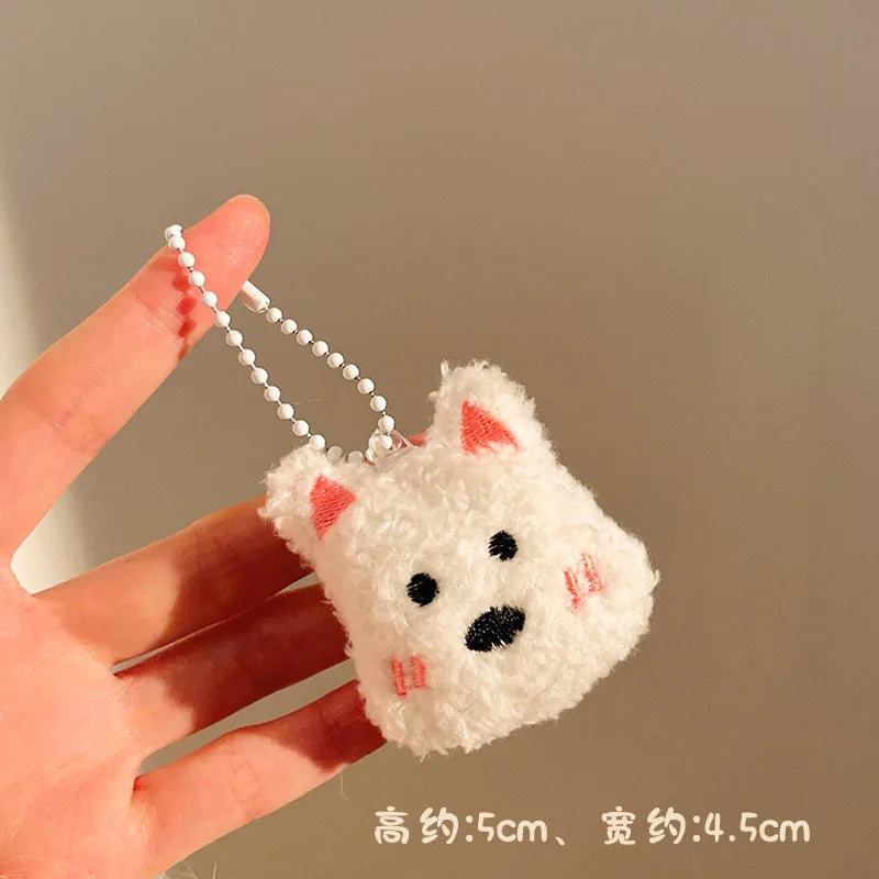 Mini Pendentif Peluche Kawaii – Bijou de Sac porte clé Ours, Fraise, Étoile & Lapin