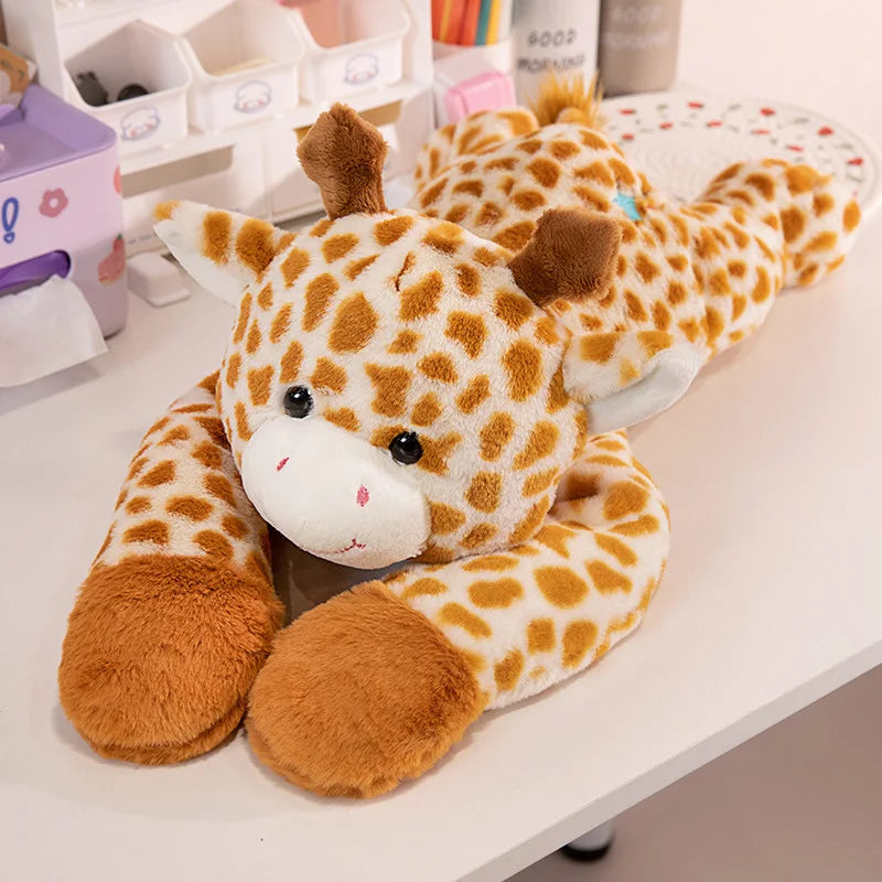 Peluche Animal Longs Bras Suspendu – Panda Rouge, Koala, Dino, Girafe avec Scratch